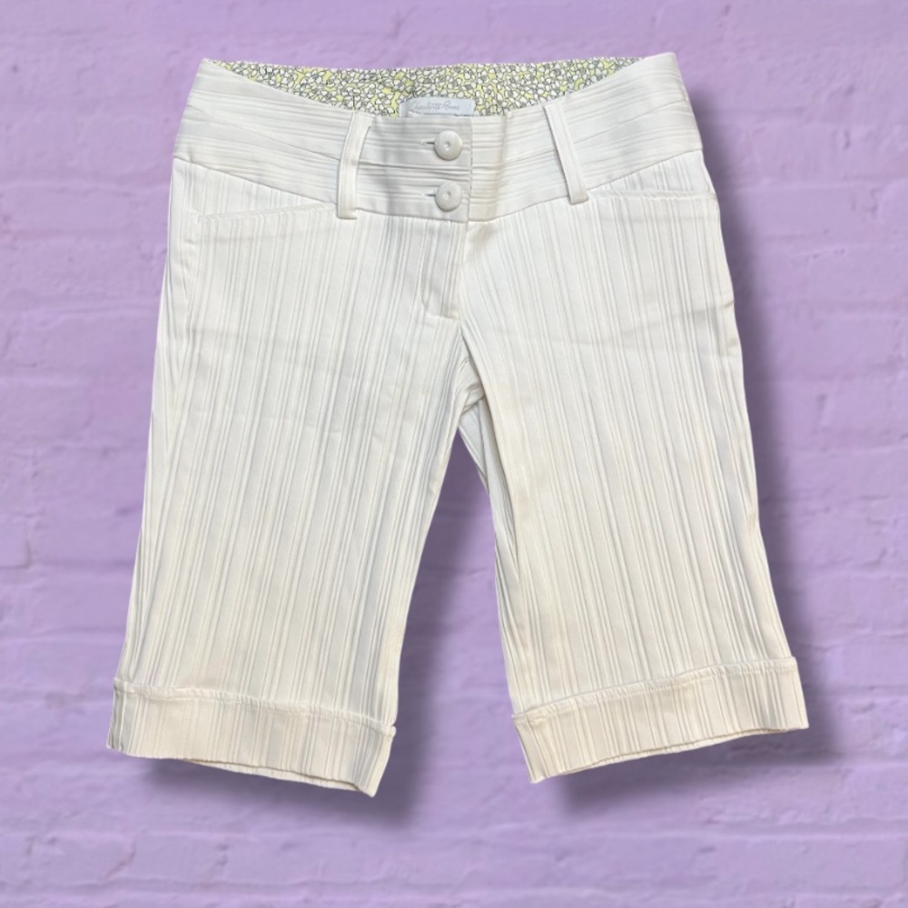 capri shorts y2k preppy